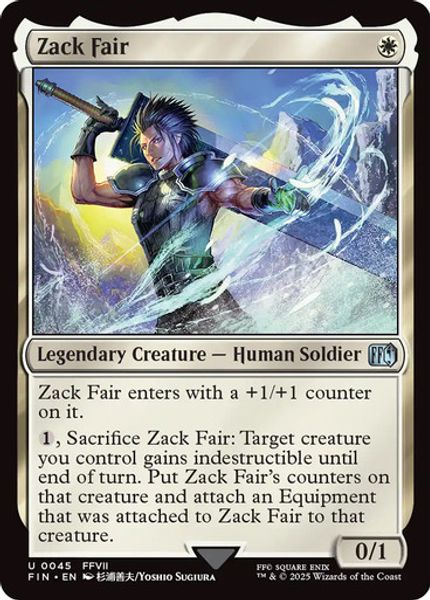 Hovedbilde Zack Fair (Foil)